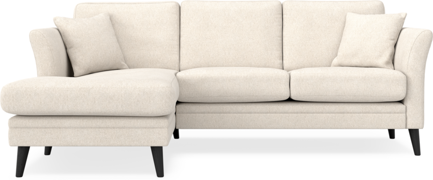 Eden - 2-sits soffa med schäslong - Beige