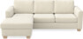 Friday - 3-sits soffa med schäslong vänster - Beige
