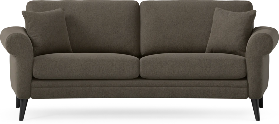 Eden - 2,5-sits soffa svängd - Brun