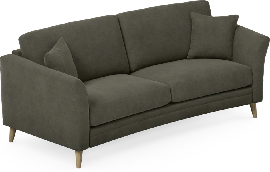 Eden - 2,5-sits soffa svängd - Grå