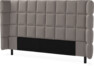 Delux Rutig - Sänggavel, 120-180 cm - Beige