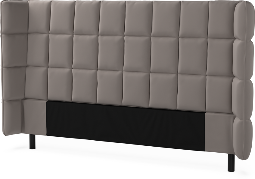 Delux Rutig - Sänggavel, 120-180 cm - Beige