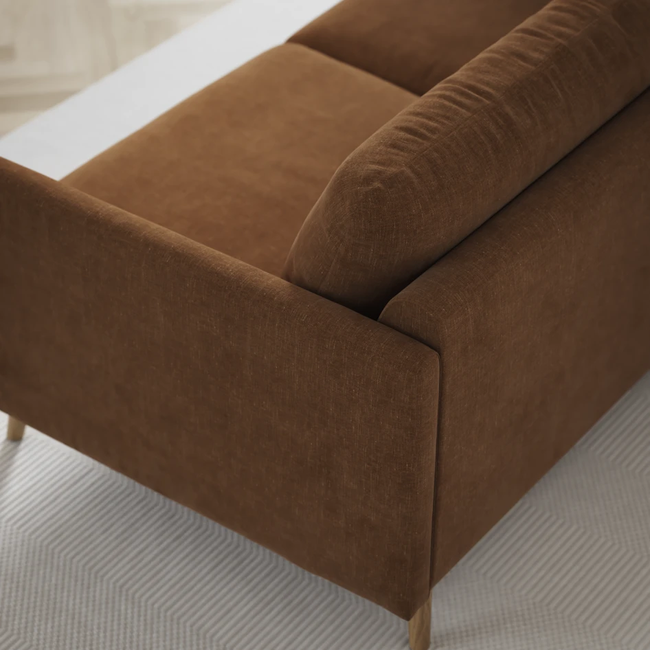 Madison Klädsel - Klädsel till 3-sits soffa - Brun