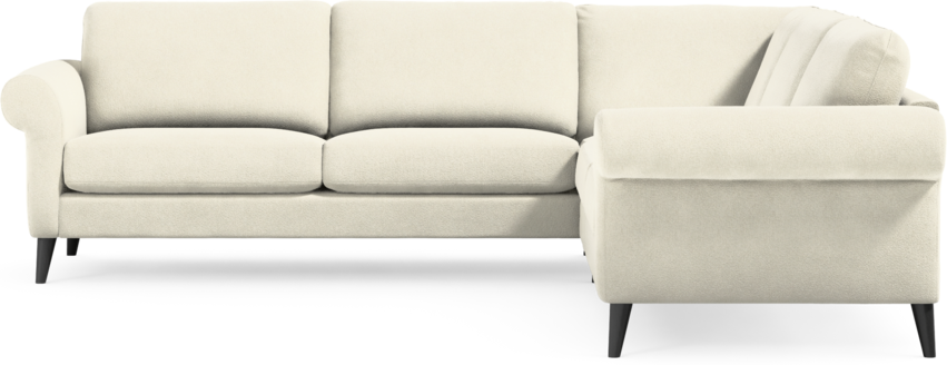 Bridge - Hörnsoffa, 2+2-sits - Vit