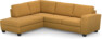 Friday - 2,5-sits soffa med divan vänster - Gul