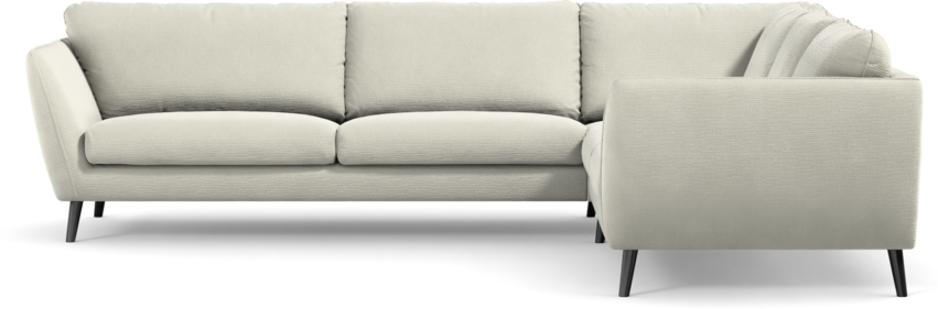 Madison Lux - Hörnsoffa 3+2-sits, hörn 1 - Vit