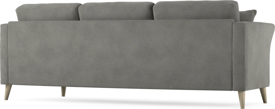 Eden - 3-sits soffa svängd - Grå
