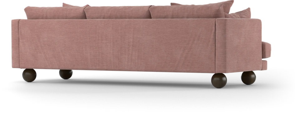 Harper - 4-sits soffa - Rosa