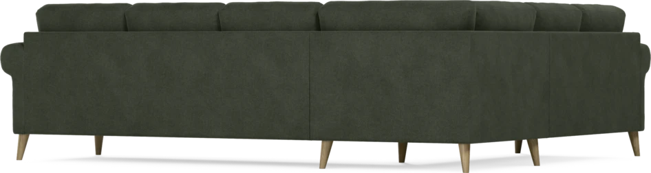 Eden - Hörnsoffa, 2+3-sits - Grön