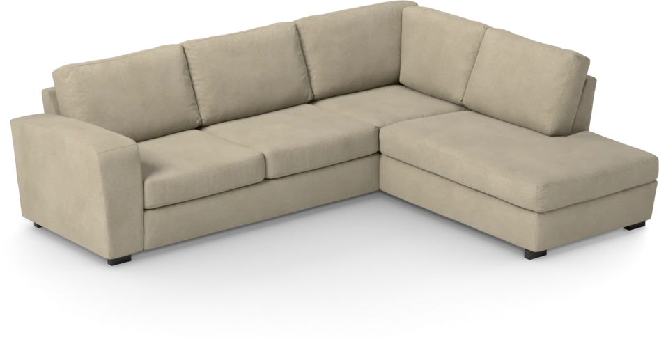 Friday - 2,5-sits soffa med divan höger - Beige