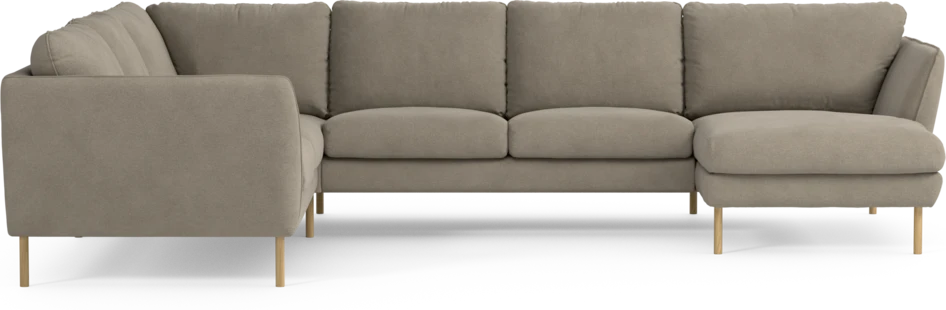Madison Lux - Hörnsoffa med schäslong höger - Beige