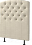 Cape välvd - Sänggavel , 90-210 cm - Beige