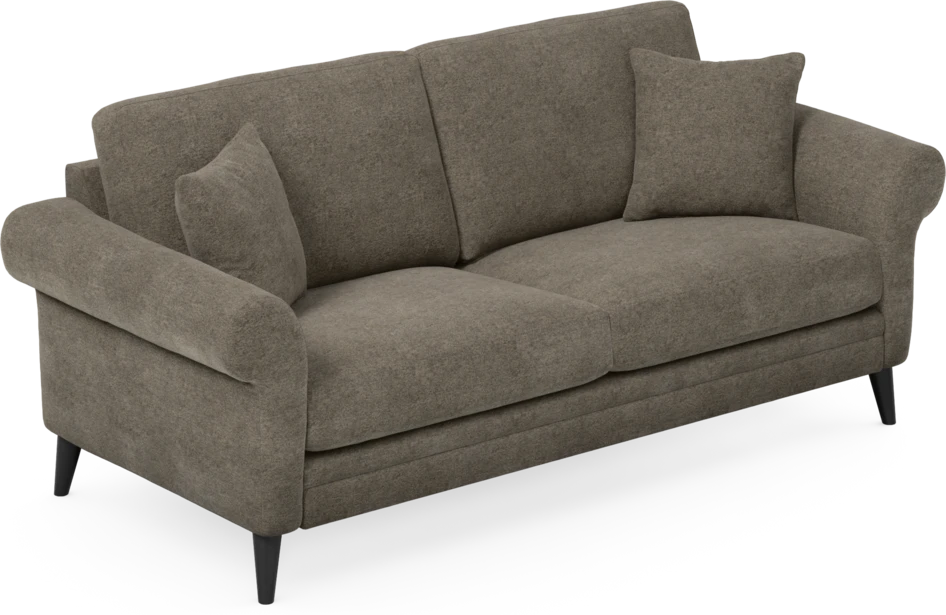 Eden - 2,5-sits soffa - Brun