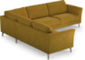 Bridge - Hörnsoffa, 2+3-sits - Gul