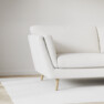 Madison Lux - 3-sits soffa med divan höger - Vit