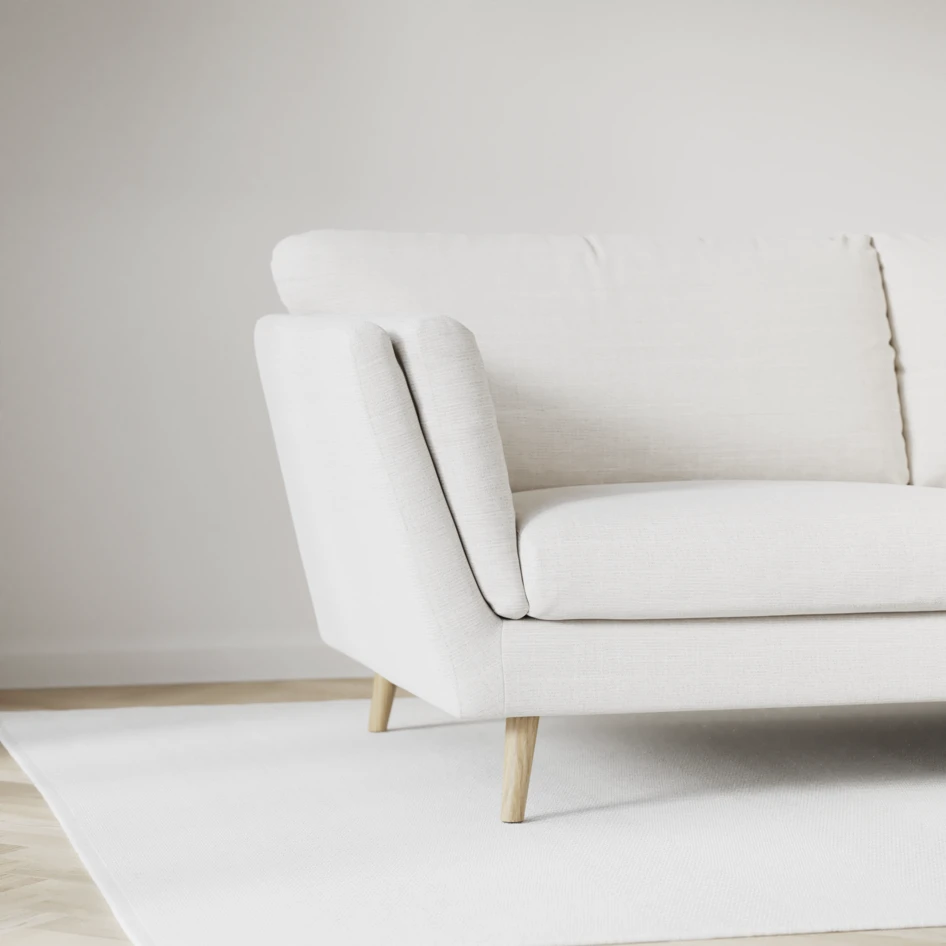 Madison Lux - Hörnsoffa 2+3-sits, hörn 2 - Vit