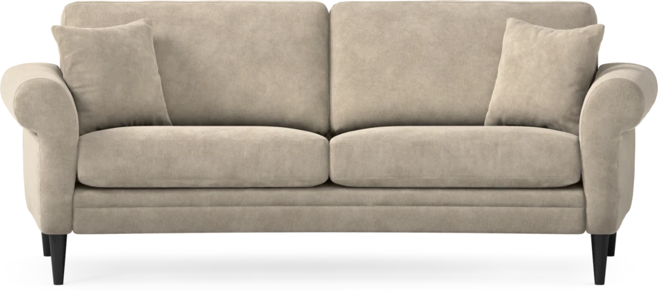 Eden - 2,5-sits soffa svängd - Beige