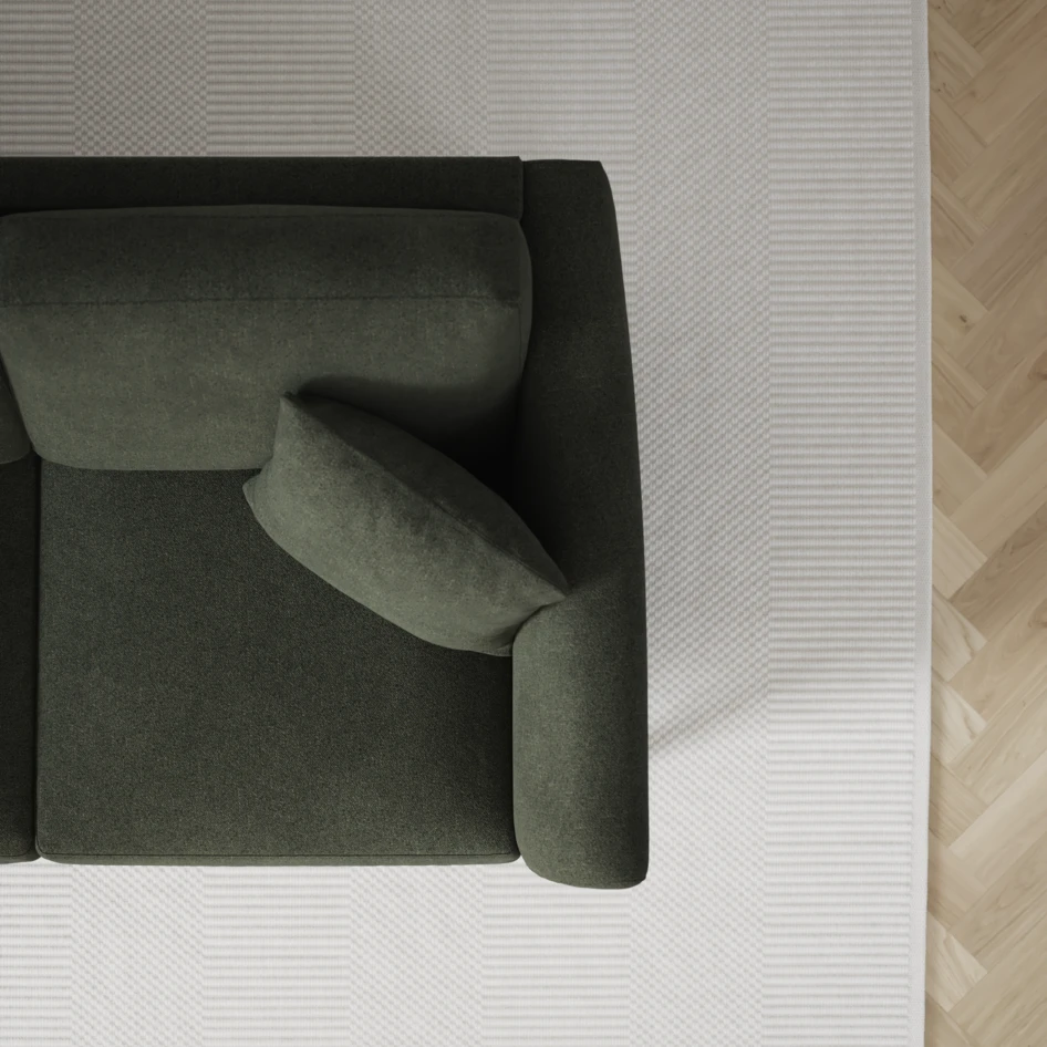 Eden - 2,5-sits soffa - Grön
