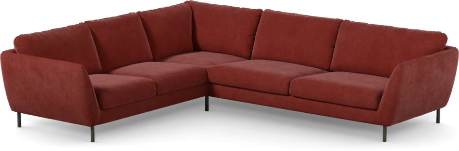 Madison Lux - Hörnsoffa 2+3-sits, hörn 1 - Rosa