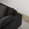 Amie - 3-sits soffa - Svart