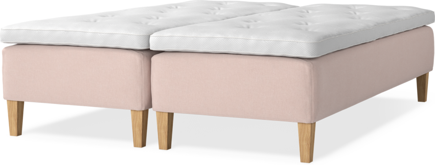 Delux Sense - Ramsäng, dubbelsäng med bäddmadrass