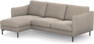 Madison Lux - 2-sits soffa med schäslong vänster - Beige