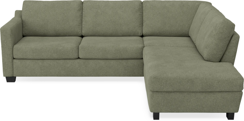 Friday - 2,5-sits soffa med divan höger - Vit