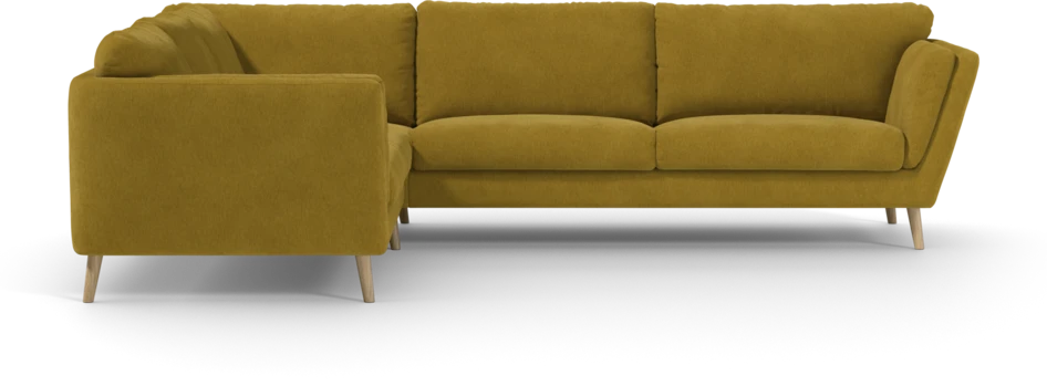 Madison Lux - Hörnsoffa 2+3-sits, hörn 1 - Gul