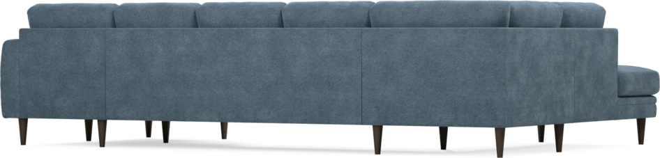 Eden - 3-sits soffa med divan vänster och schäslong höger - Blå