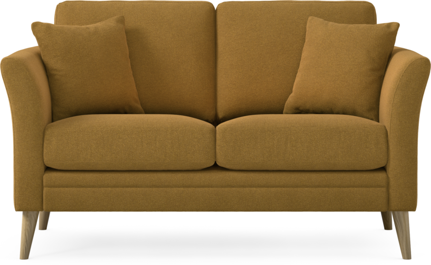 Eden - 2-sits soffa - Gul