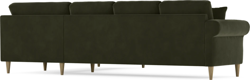 Eden - Hörnsoffa, 3+2-sits - Grön