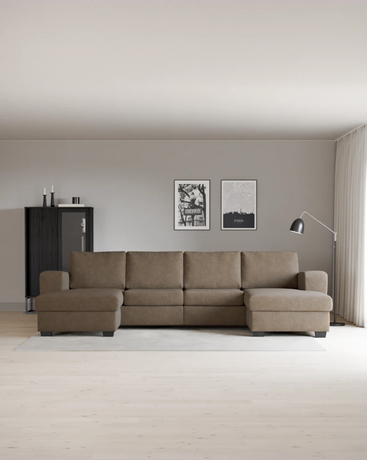 Friday - 2-sits soffa med två schäslonger - inspiration