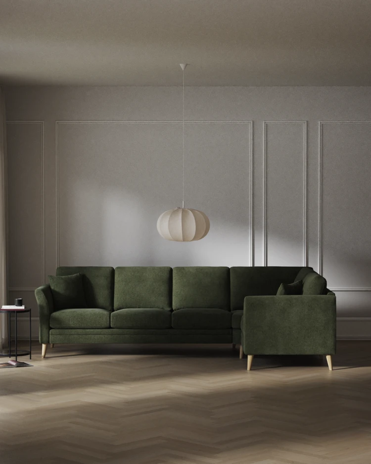 Eden - Hörnsoffa, 3+1-sits - inspiration