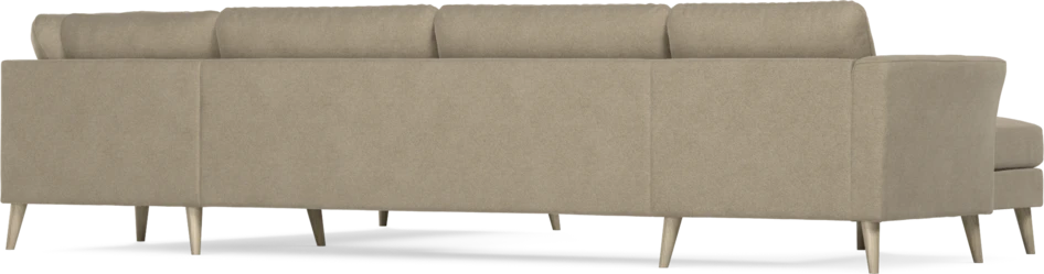 Bridge - Hörnsoffa, 3+2-sits med schäslong vänster - Beige