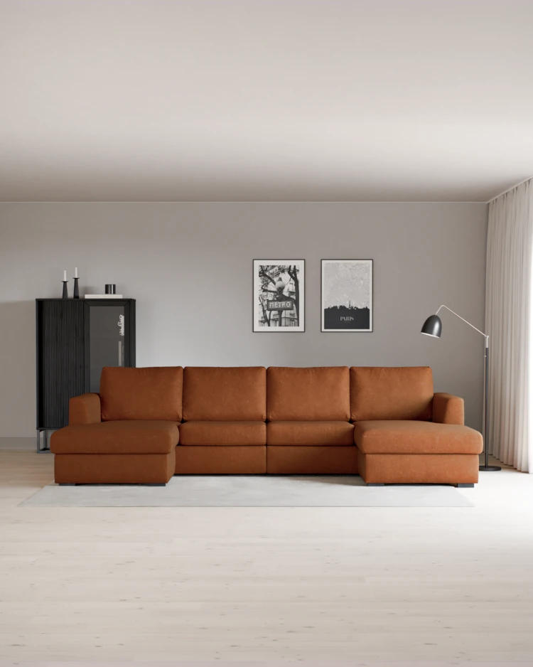 Friday - 2-sits soffa med två schäslonger - inspiration