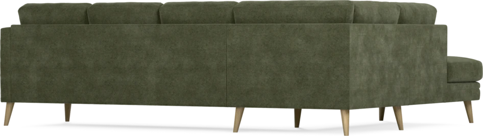 Eden - 3-sits soffa med divan - Grön