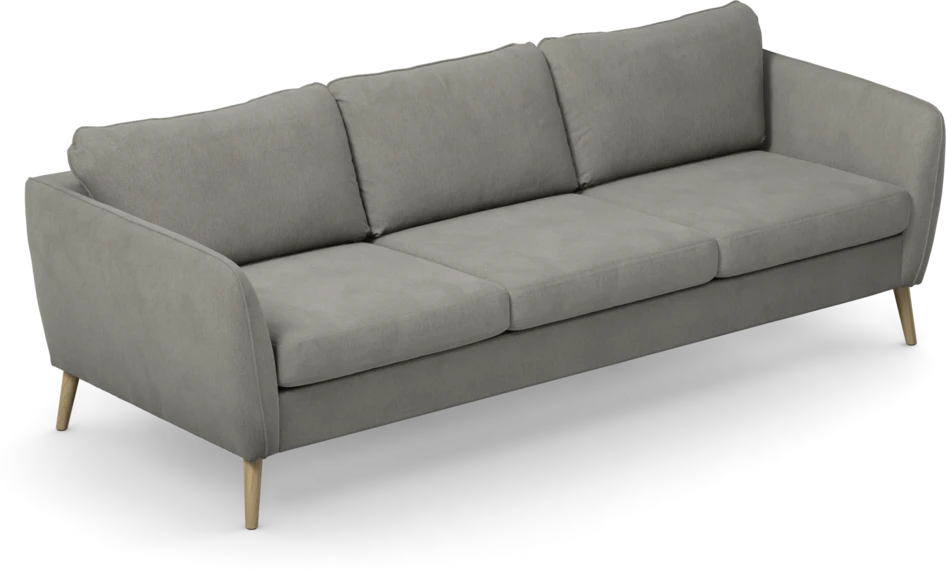 County - 3-sits soffa - Grå