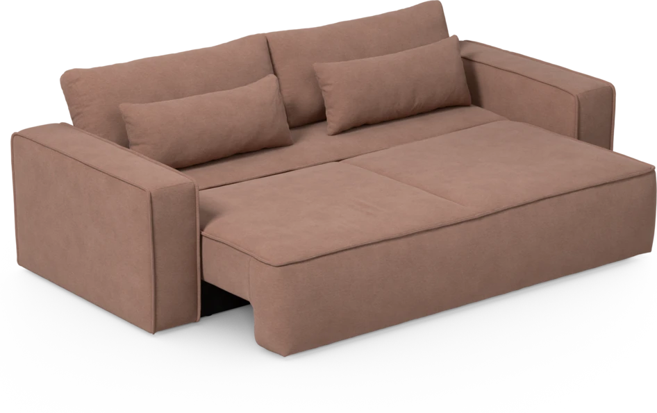 Ide - Bäddsoffa 3-sits - Rosa