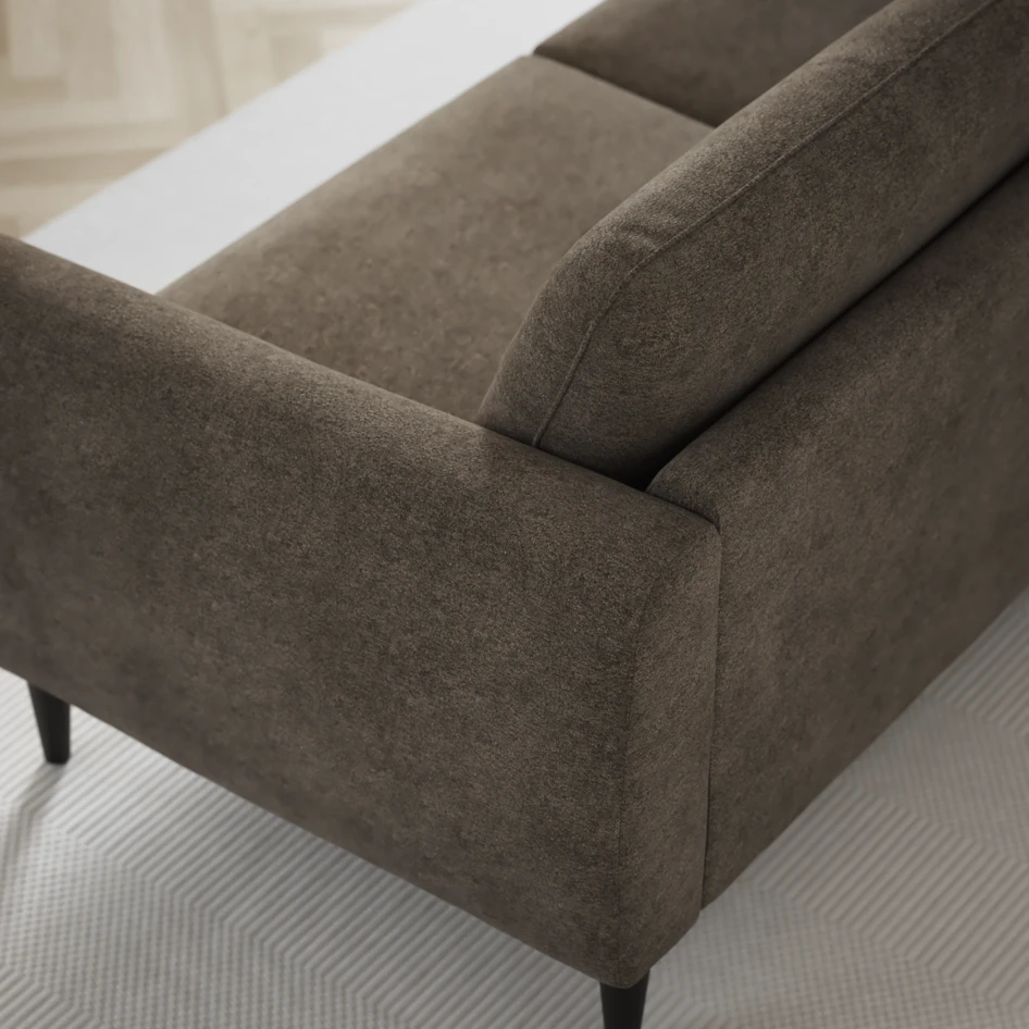 Bridge - 3-sits soffa - Brun