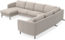 Madison - Hörnsoffa med schäslong vänster - Beige