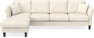 Eden - 3-sits soffa med schäslong - Beige