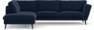 Madison - 3-sits soffa med divan vänster - Blå