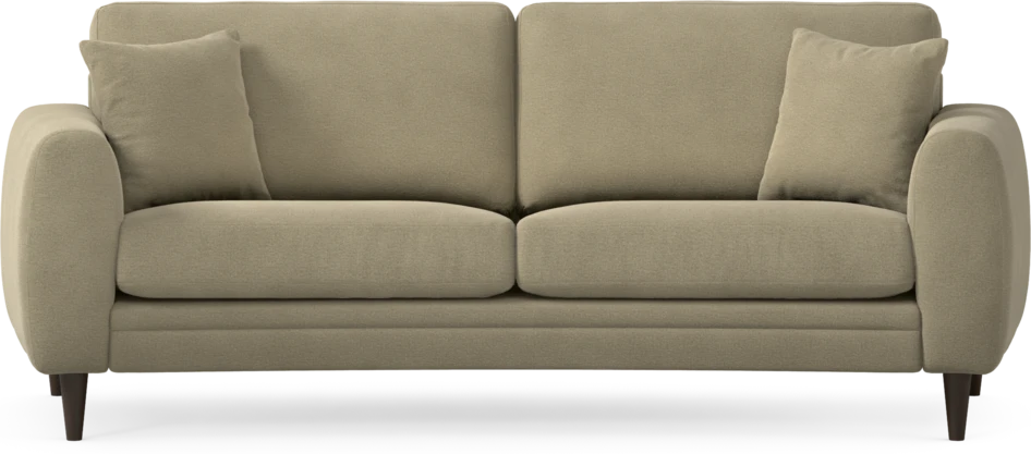 Eden - 2,5-sits soffa svängd - Beige