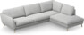 Madison Lux - 3-sits soffa med divan höger - Grå