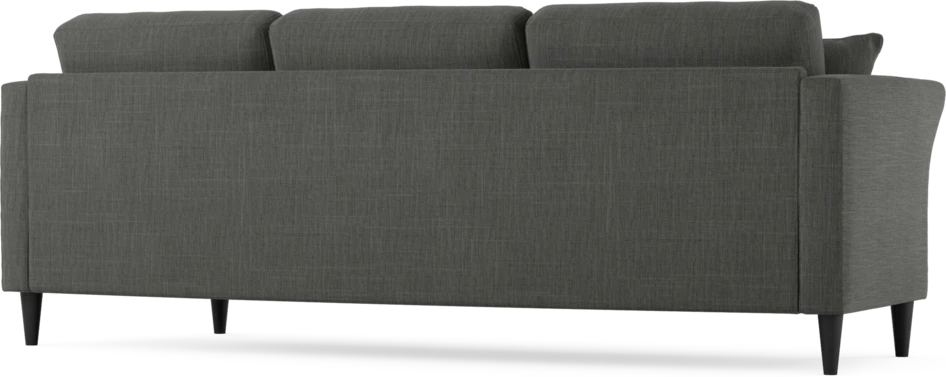 Eden - 3-sits soffa svängd - Grå