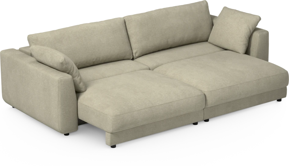 Amie - Bäddsoffa 4-sits - Beige