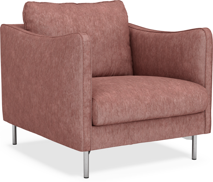 Madison Lux - Fåtölj, 70 cm - Röd