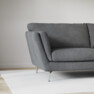 Madison Lux - 2-sits soffa med schäslong vänster - Vit