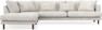 Harper - 3-sits soffa med divan vänster - Grå