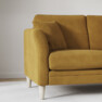 Eden - 3-sits soffa med schäslong - Gul